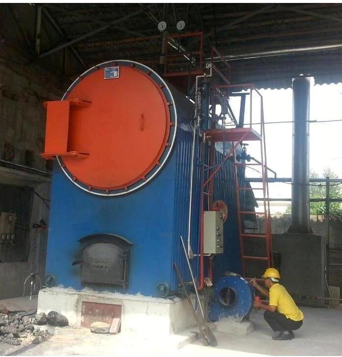 Nồi hơi đốt đa nhiên liệu công suất 4 tấn hơi/h